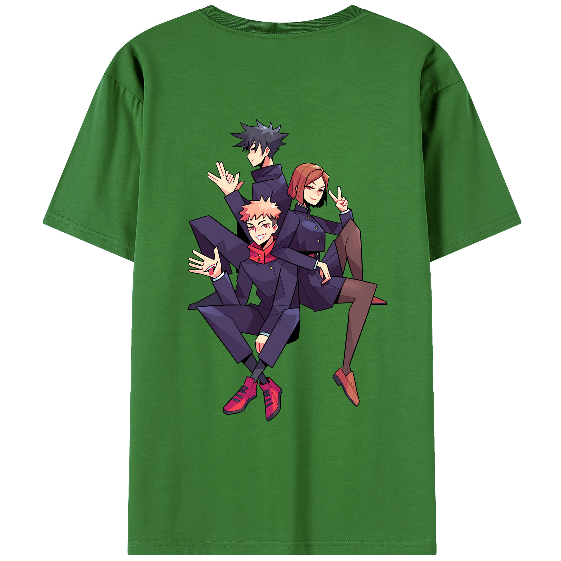 （画像用） 呪術廻戦 Jujutsu Kaisen レディース半袖Tシャツ(バックプリント)